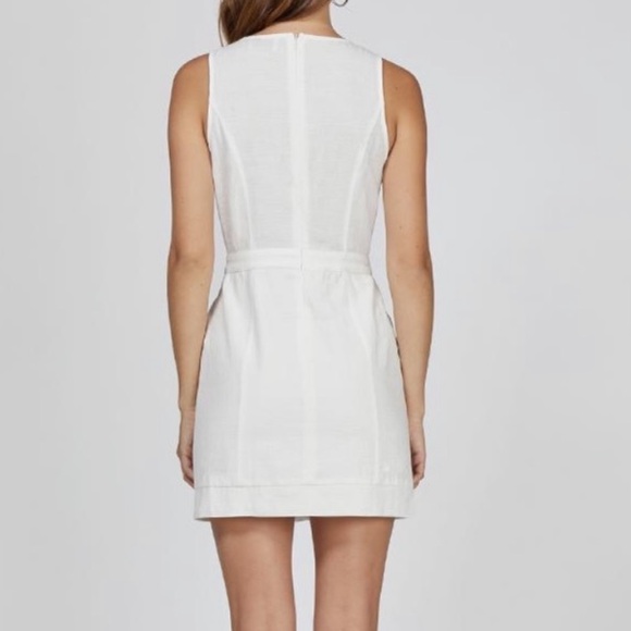 Greylin Althea Mini Dress in White | Large - Picture 2 of 4